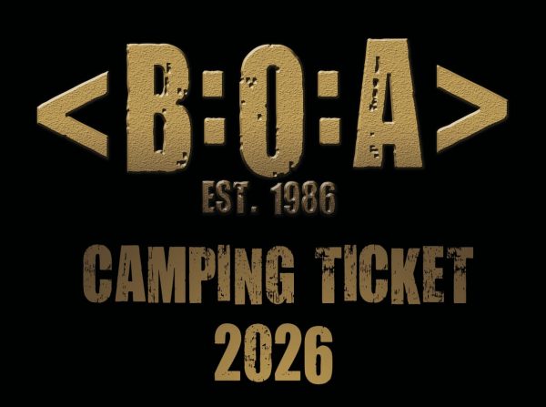 Campingticket - BOA 2026   <br>   pro Person ein Ticket