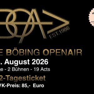 BOA 2026 - 2 Tagesticket - Hardticket