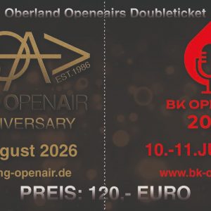 Oberland Openairs Doubleticket